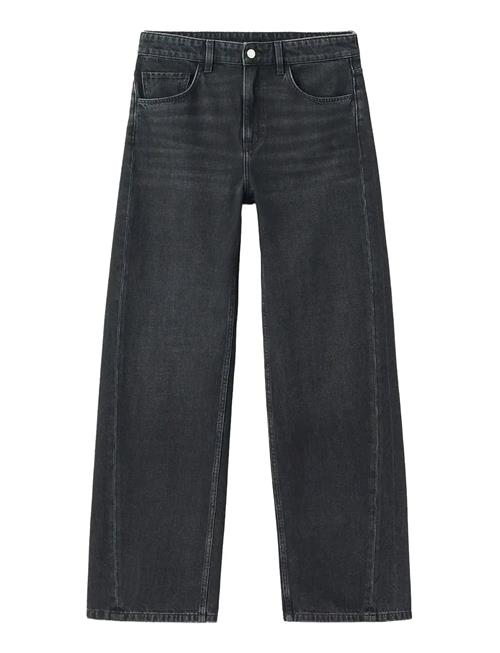 Mango | Mid-Rise Barrel Jeans | 40
