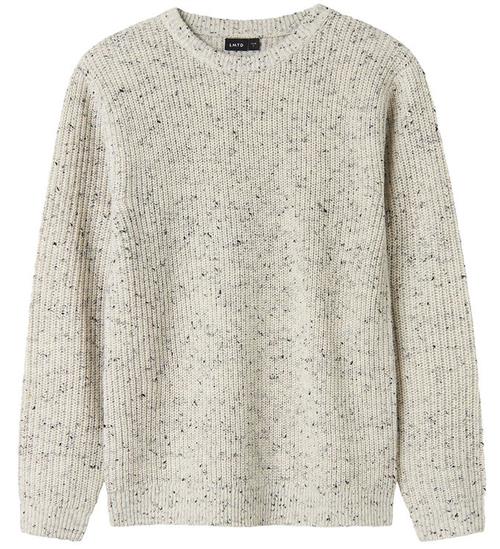 LMTD Bluse - Strik - Rib - NlmNaston - Oatmeal