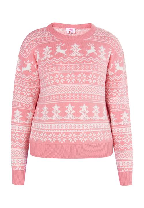 MYMO Pullover 'Biany'  lys pink / hvid