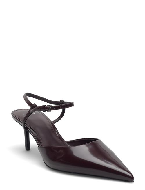 Mango | Kitten-Heeled Shoes With Ankle Strap | 39