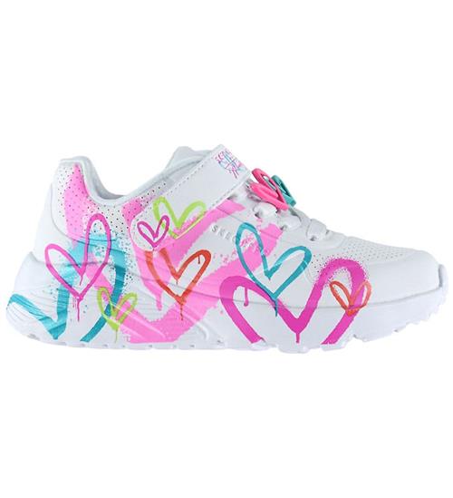 Skechers Sneakers - Girls Uno Lite - White/Multi