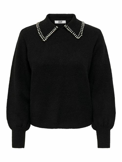 JDY Pullover  sort / perlehvid