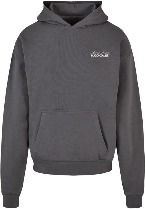 Se MJ Gonzales Sweatshirt 'Fatima'  mørkegrå / hvid hos About You