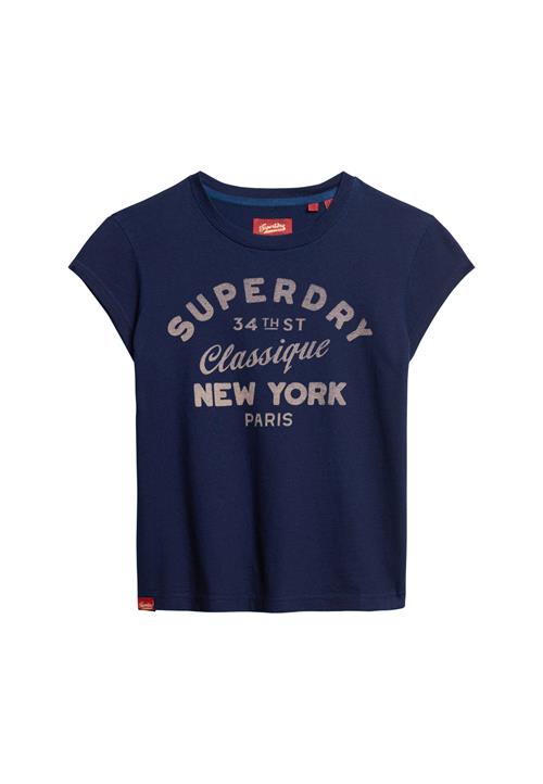 Superdry & Co Shirts  navy / guld / greige