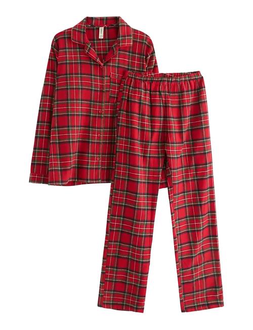 Lindex | Pyjamasset I Flanell | 146/152