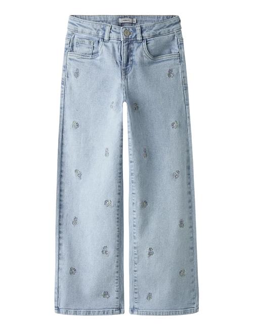 name it | Nkfrose Wide Emb Jeans 2010-Fr Noos | 116