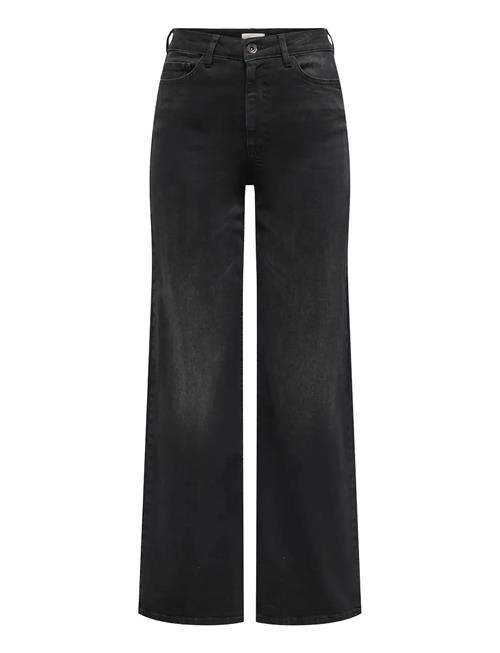 JDY | Jdyfelina-Fina Hw Wide Blk Jeansdnm Noos | M x 34