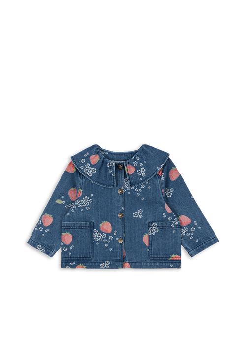 Konges Sløjd GOTS Magot Jakke Med Krave Marmelade Sun  Marmelade Sun 7-8 Y  Blå  7-8 år  kvinde