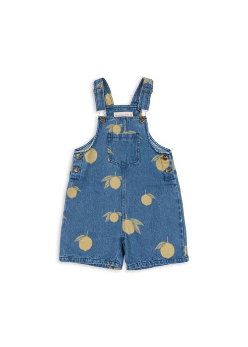 Konges Sløjd GOTS Magot Dungarees I Denim Lemon Denim  Lemon Denim 18 months  Blå  18 måneder  mand