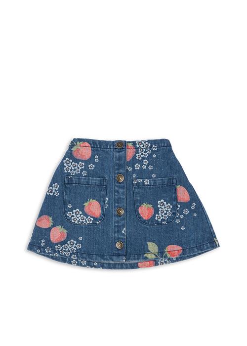 Konges Sløjd GOTS Magot Denim Nederdel Marmelade Sun  Marmelade Sun 6 Y  Blå  6 år  kvinde