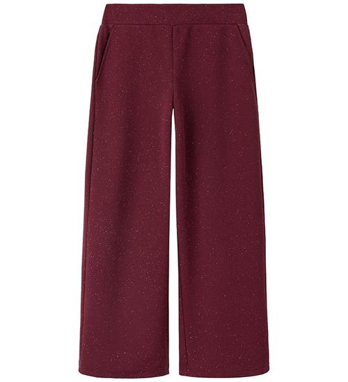 Name It Bukser - NkfRoka - Wide - Burgundy