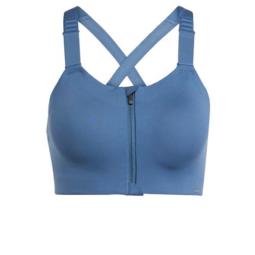 ADIDAS SPORTSWEAR Sports-BH 'Tlrd Impact Luxe High-Support Zip'  sølv