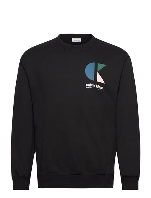 Calvin Klein Jeans | Ls Eu 350Terry Ck Bauhaus Logo C | XXL