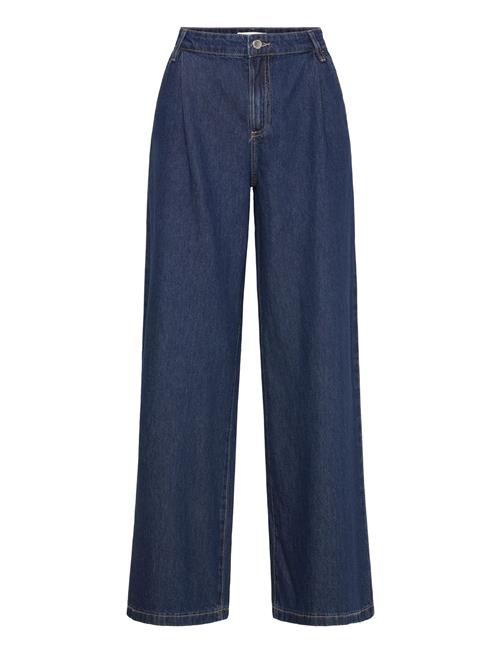 Mango | Wide-Leg Pleated Jeans | 42