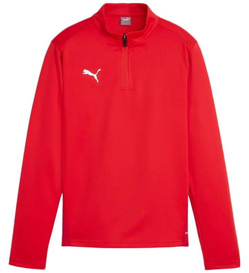 Puma Bluse - TeamGOAL Training 1/4 Zip - Rød