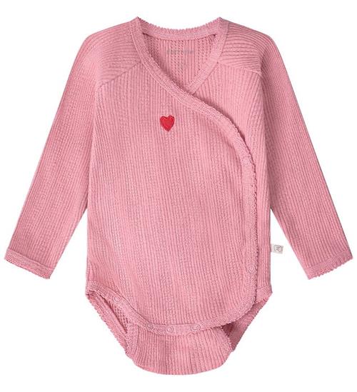 That's Mine Slå-om Body l/æ - Rib - Noos - Silke - Rose Blush