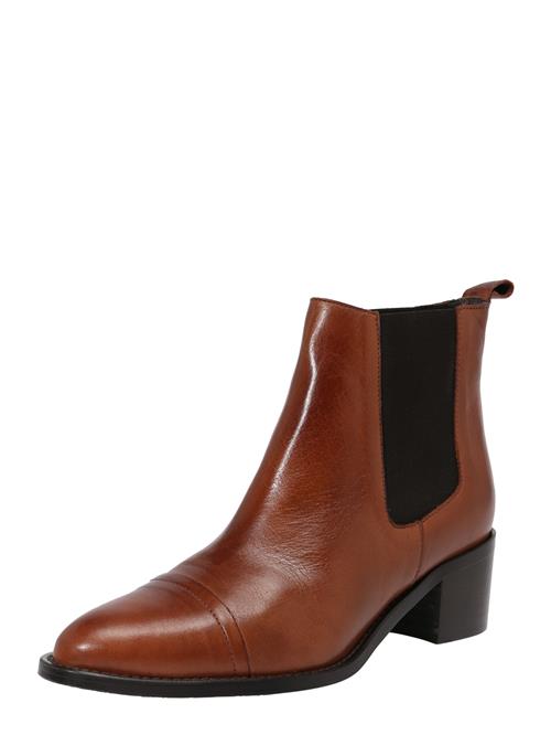 Bianco Chelsea Boots 'Carol'  kastaniebrun