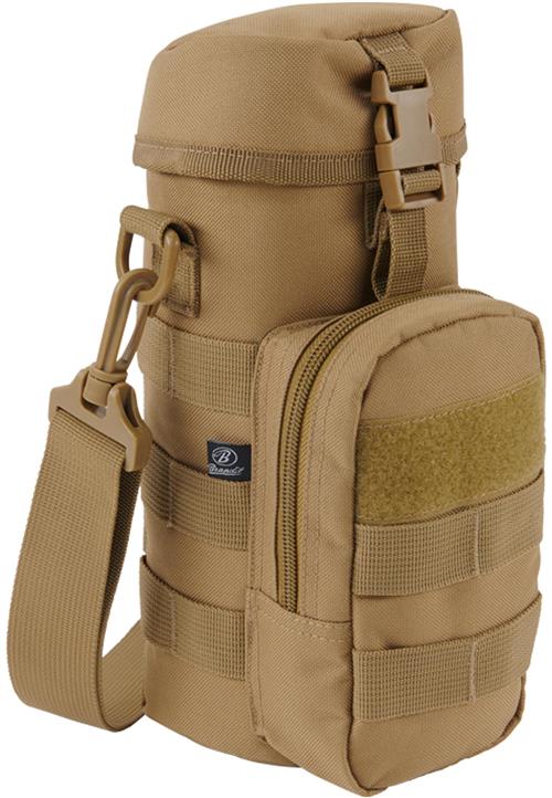 Brandit Skuldertaske 'Bottle Holder'  camel