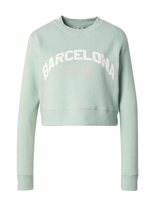 AÉROPOSTALE Sweatshirt  mint / lyserød / hvid