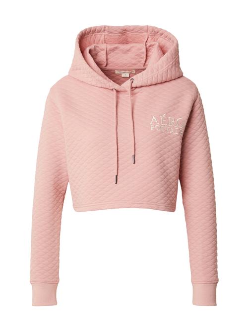 AÉROPOSTALE Sweatshirt  lyserød / hvid