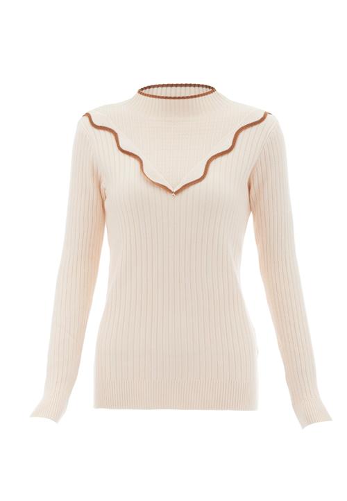 NALLY Pullover  beige / brun