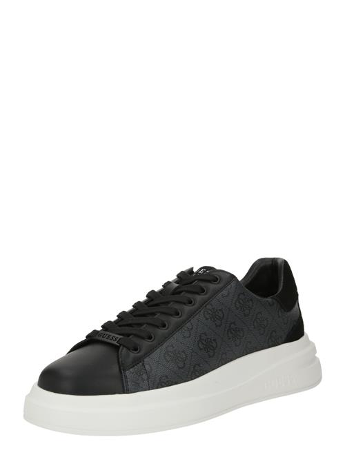 GUESS Sneaker low 'Elba'  grå / sort