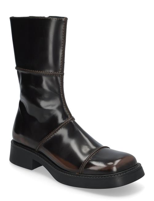 MIISTA | Dahlia Dark Brown Ankle Boots | 37