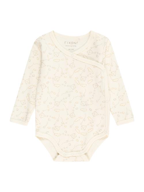 Fixoni Sparkedragt/Body  sand / brun / khaki / hvid