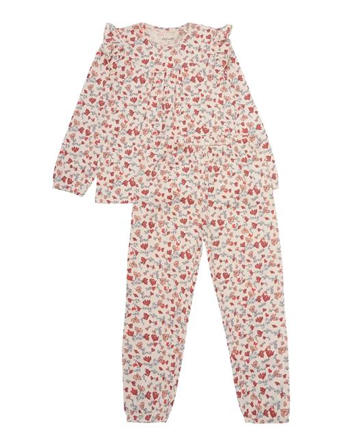 Minymo | Pyjamas Ls Set Aop | 140