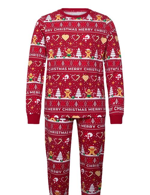 Happy Seasons | Christmas Cookie Pyjamas Red | XL