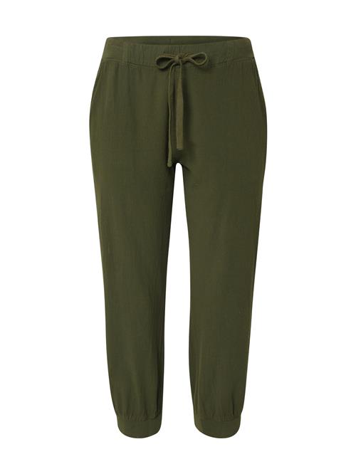 Kaffe Bukser 'Naya Capri'  mørkegrøn