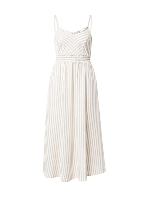 ABOUT YOU Kjole 'Kiki'  beige / hvid