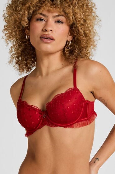 Hunkemöller Cordelie Polstret Bøjle-BH Rød
