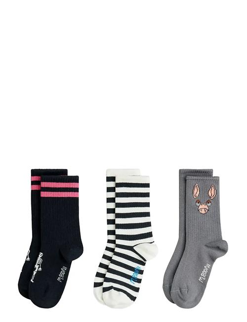 Mini Rodini | Bat 3-Pack Socks | 32/35