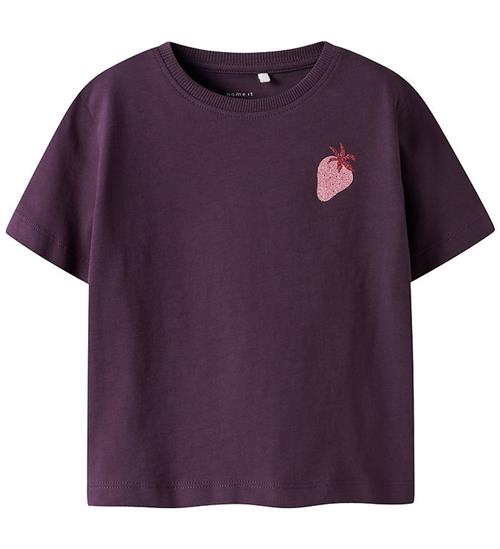 Name It T-shirt - NmfBelina - Blackberry Wine