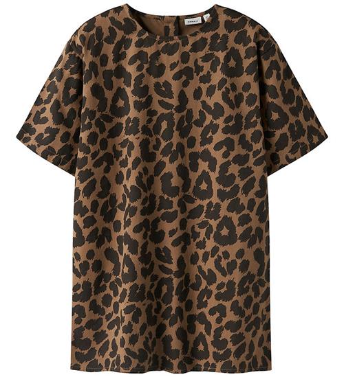 Name It Kjole - NkfBelate - Toasted Coconut/Seal Brown