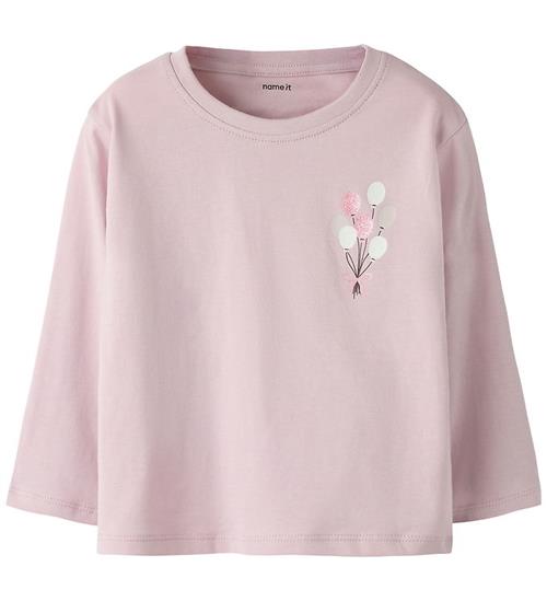 Name it Bluse - NmfVelda - Dawn Pink/Ballons