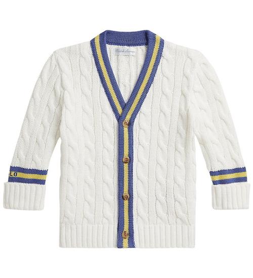 Polo Ralph Lauren Cardigan - Strik - DeckWash White