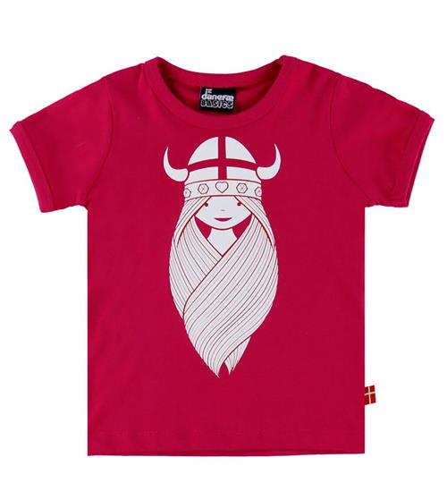 Danefæ T-shirt - Danebasic - Red Freja