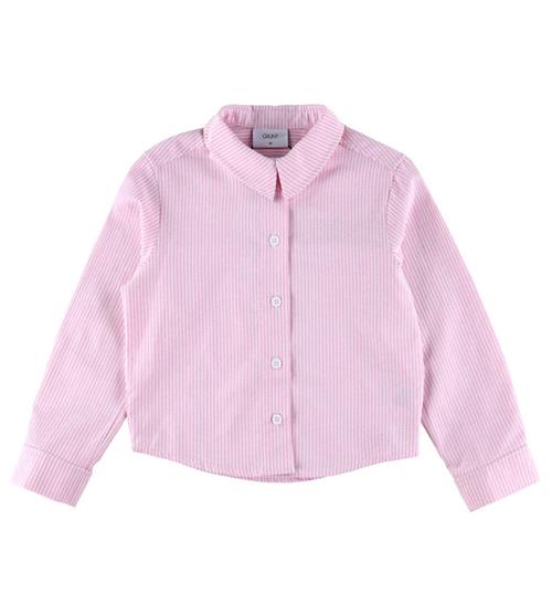Grunt Skjorte - GrDagny - Pink/Hvidstribet