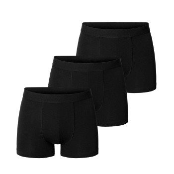 Bread & Boxers Bread and Boxers Boxer Briefs 3P Sort økologisk bomuld X-Small Herre