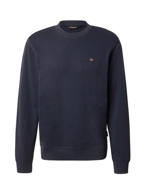 NAPAPIJRI Sweatshirt 'BALIS'  marin / rød / hvid