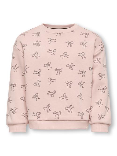 ONLY KIDS Sløjfe Sweatshirt Bowie Rose Smoke