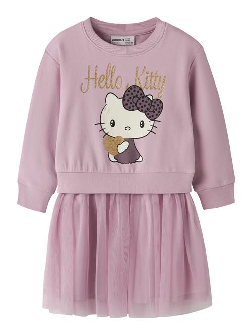 NAME IT Hello Kitty Sweatkjole Obana Keepsake Lilac