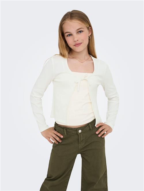 ONLY KIDS Binde Cardigan Nessa Cloud Dancer