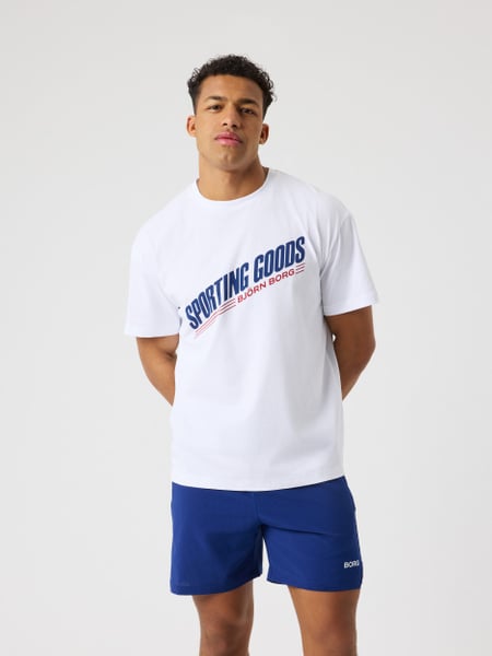 Björn Borg Borg Gym Oversized T-shirt Hvid, S