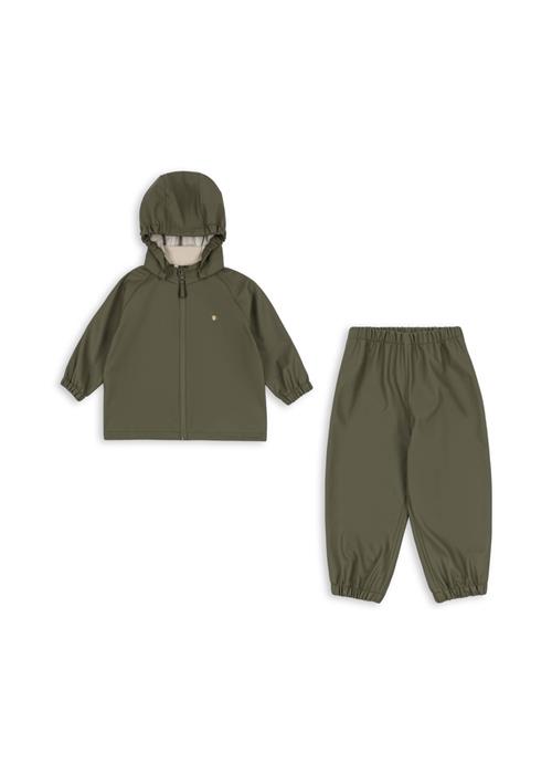 Konges Sløjd Plainy Regnsæt Kalamata  Kalamata 3 Y  Grøn  3 år  unisex