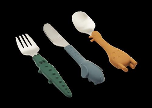 Liewood Tove Bestiksæt Golden Caramel Mix  Golden Caramel Mix-OS  Gul  One Size 1 Y+ unisex