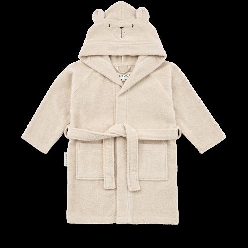 Liewood Lily Polarbear-badekåbe Sandy  Sandy-7-8 Y  Beige  7-8 år  unisex