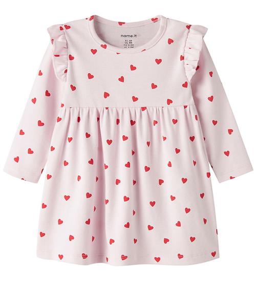 Name It Kjole - NbfbHeart - Cradle Pink